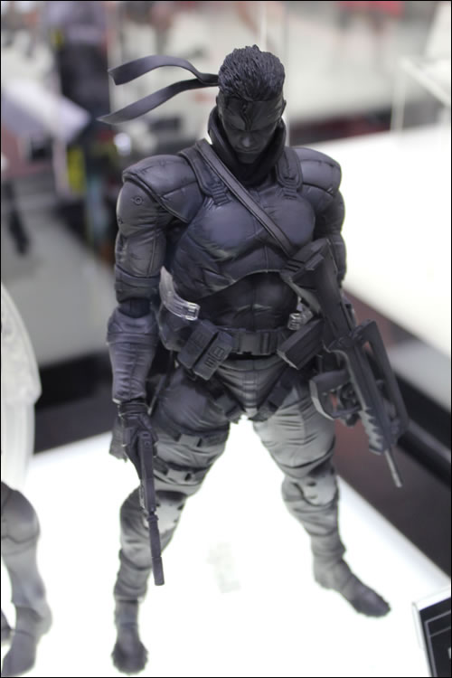 Solid Snake et Ninja Fox en figurine  la Comic Con