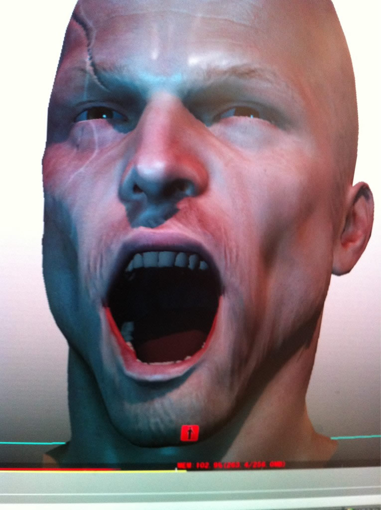 Test facial du Fox Engine de Kojima Productions