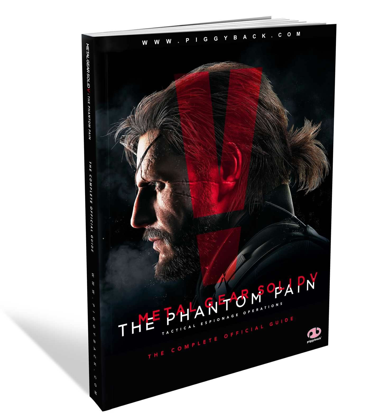Le guide Piggyback de Metal Gear Solid V : The Phantom Pain en version classique et collector