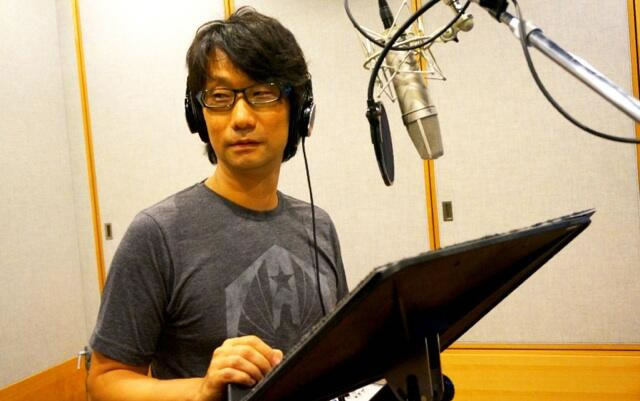 Sance denregistrement pour Hideo Kojima