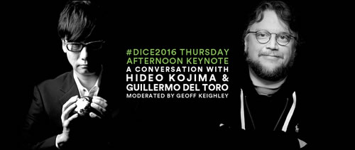 Hideo Kojima et Guillermo del Toro seront runis pour discuter de leurs visions cratives au DICE Summit