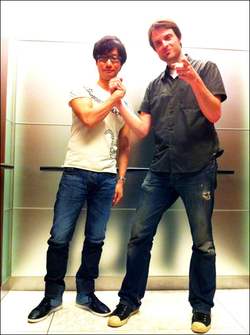 Hideo Kojima et Mark MacDonald