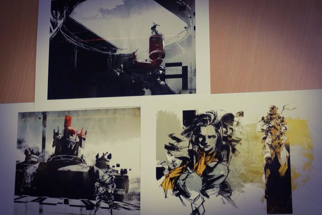 Metal Gear Solid V : Ground Zeroes : Aperu du travail de Yoji Shinkawa sur le roman