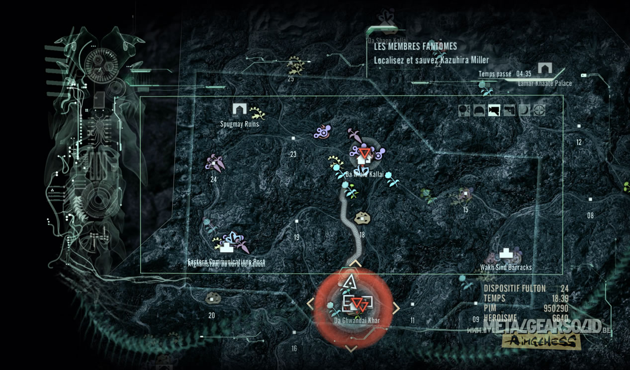 La Companion App de Metal Gear Solid V : The Phantom Pain disponible et illustre