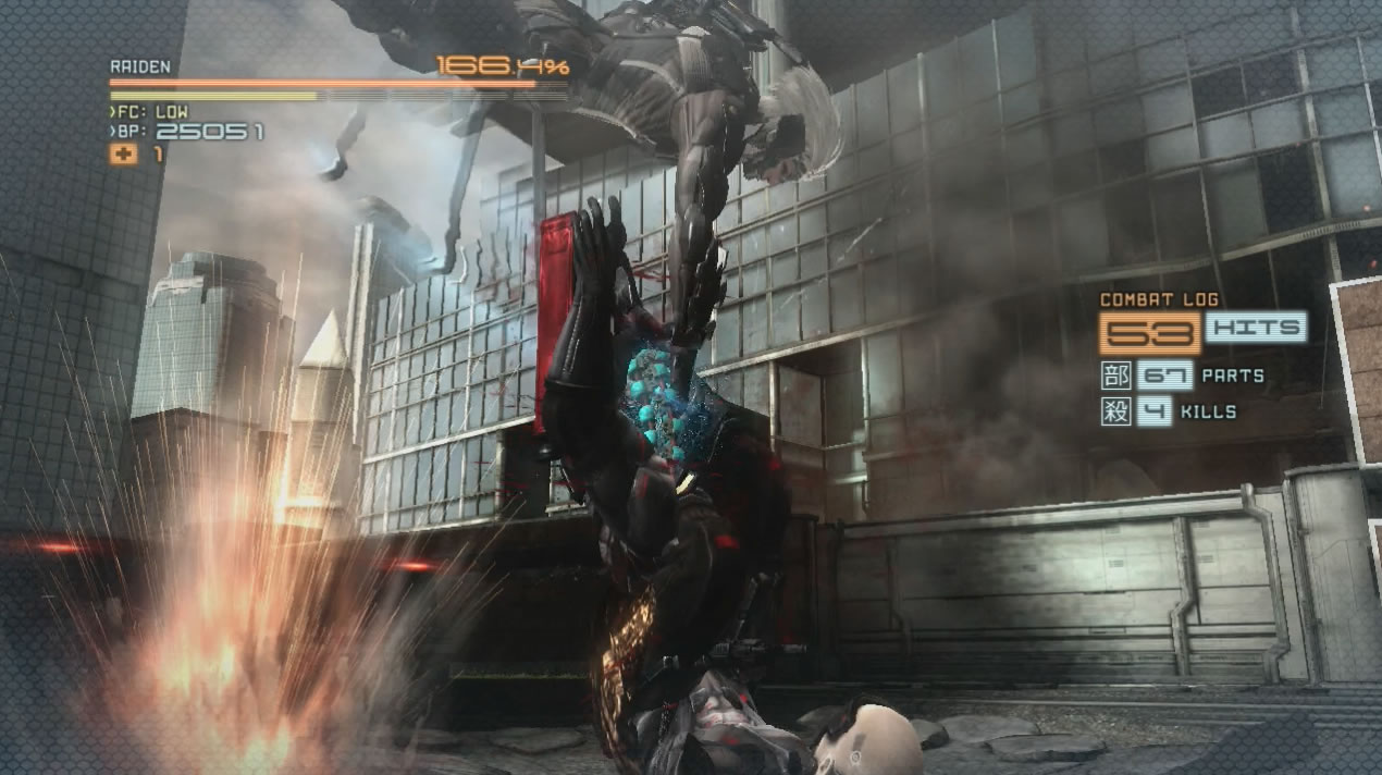 Une douzaine dimages pour Metal Gear Rising Revengeance