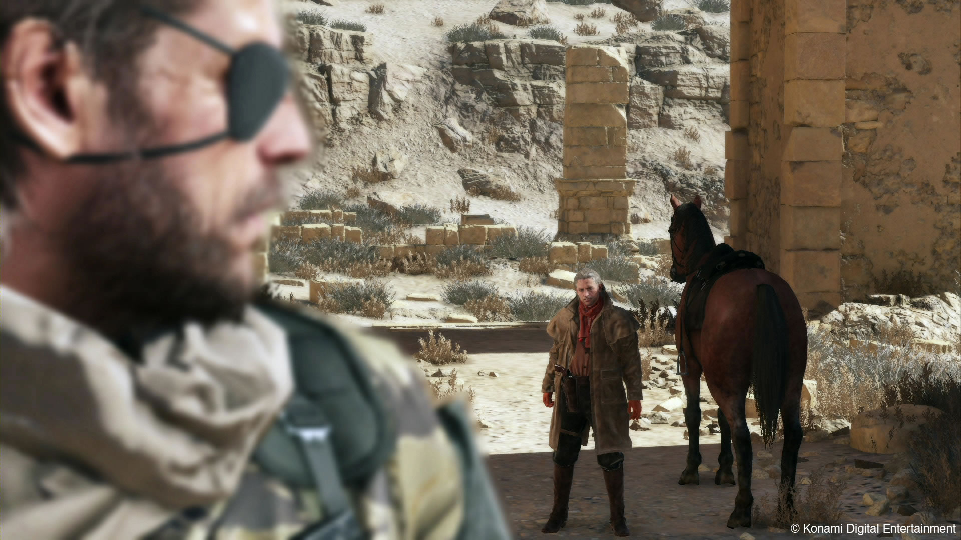 De belles images pour Metal Gear Solid V