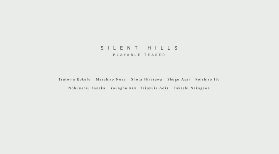 Image de P.T. le teaser jouable de Silent Hills