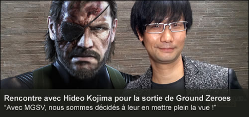 Hideo Kojima à Paris : Nous sommes décidés à leur en mettre plein la vue
