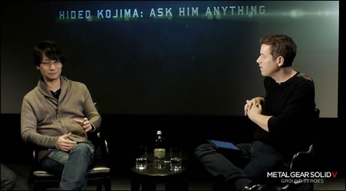 Hideo Kojima parle de Ground Zeroes, The Phantom Pain, Portable Ops...