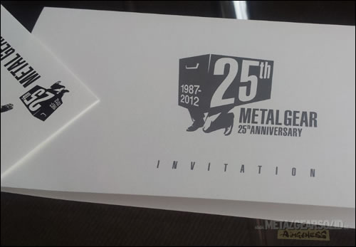25 ans de Metal Gear : invitation, musique et débat