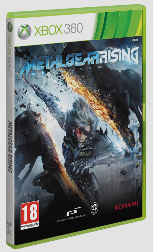 La jaquette europenne de Metal Gear Rising Revengeance - Xbox 360