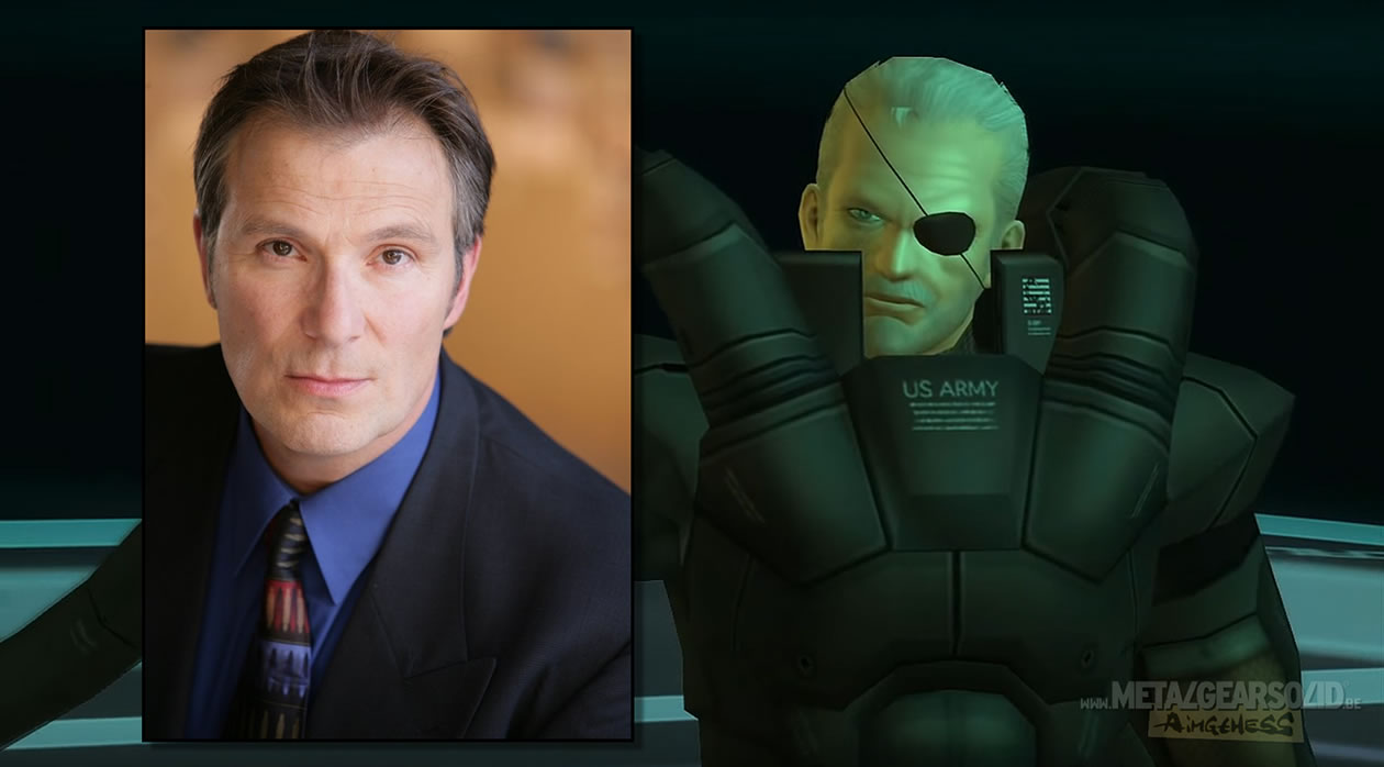 John Cygan, la voix de Solidus Snake, s'est teint