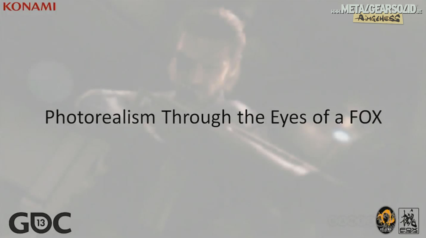 Metal Gear Solid V - Le photoralisme  travers les yeux du FOX