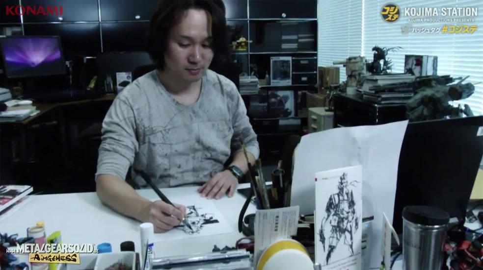 Kojima Station pisode 02 - Hideo Kojima  Paris et le bureau de Yoji Shinkawa