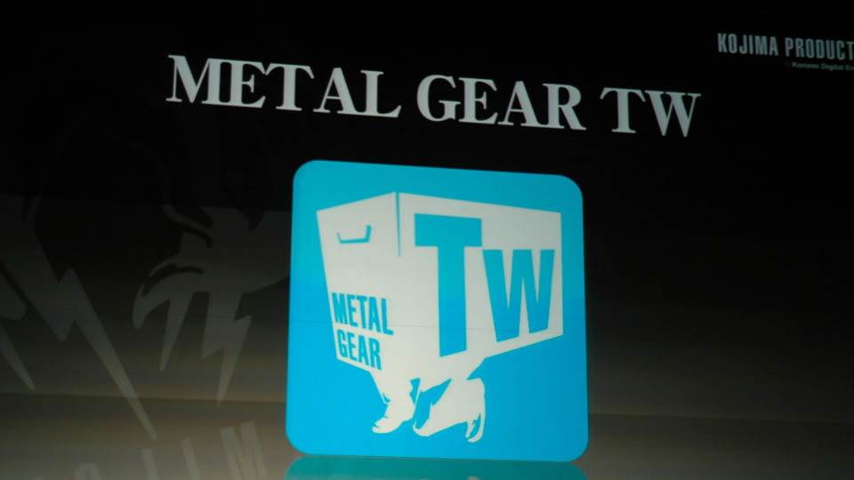 TGS 2012 : Une application Twitter signe Metal Gear !