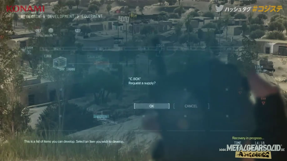 Les 30 minutes de gameplay de Metal Gear Solid V : The Phantom Pain en vido