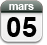 5 mars