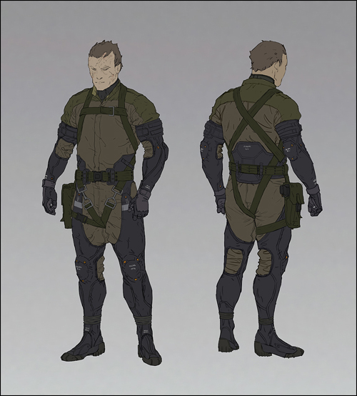 Une flope d'artworks de Metal Gear Online par A.J. Trahan