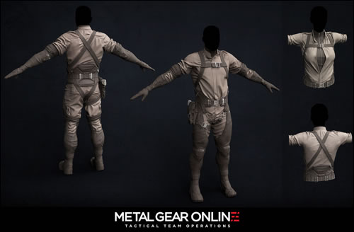 Des concept arts de Metal Gear Solid V : The Phantom Pain et de Metal Gear Online 3