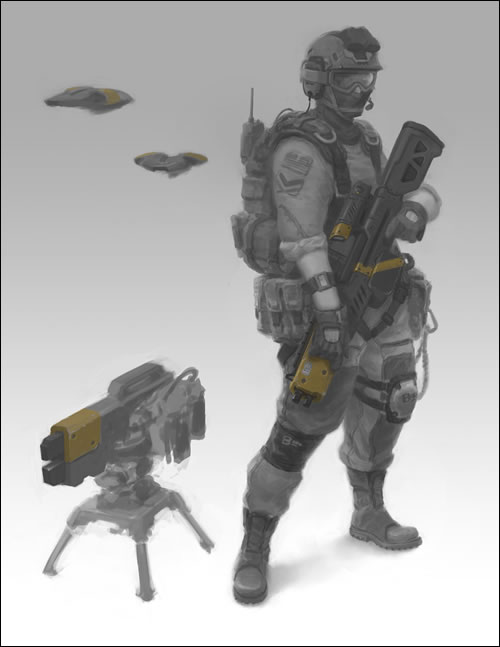 Des concept arts de Metal Gear Solid V : The Phantom Pain et de Metal Gear Online 3