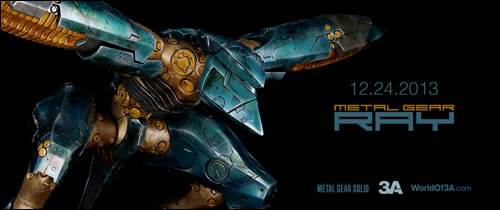 Les prcommandes du Metal Gear Ray sign ThreeA dbuteront la veille de Nol