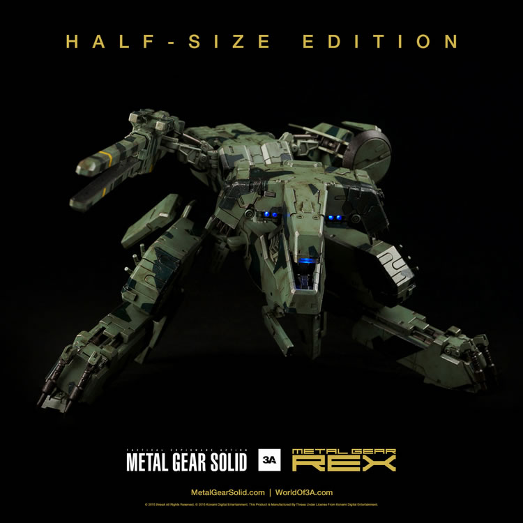 Un prix pour le petit Metal Gear Rex de ThreeA