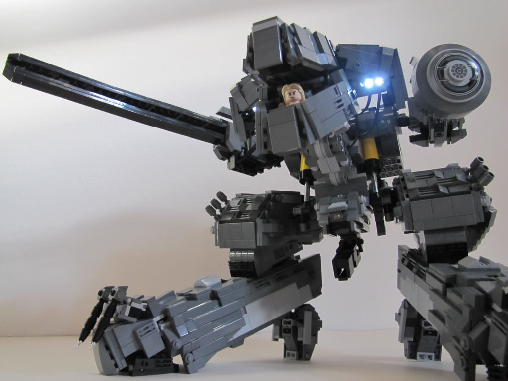 Metal Gear Rex Lego