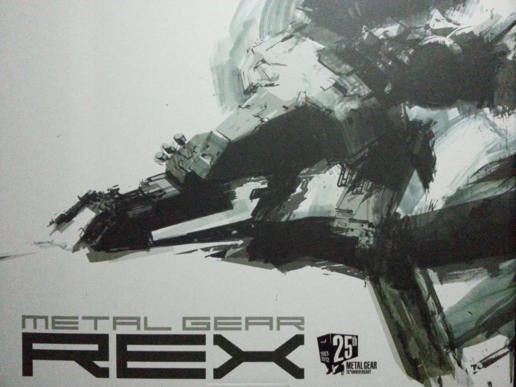 dballage du magnifique Metal Gear Rex sign Threea !