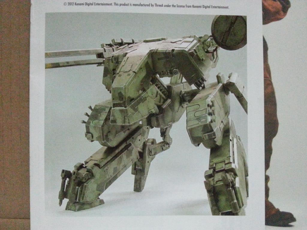 dballage du magnifique Metal Gear Rex sign Threea !