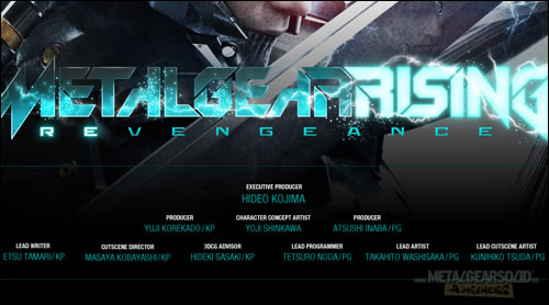 Metal Gear Rising Revengeance VGA 2011 Trailer Kojima