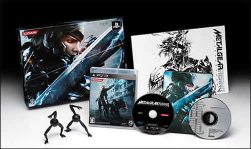 Metal Gear Rising Revengeance : les collectors en photos