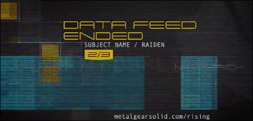 Teaser Metal Gear Rising - Make it Right - Eye