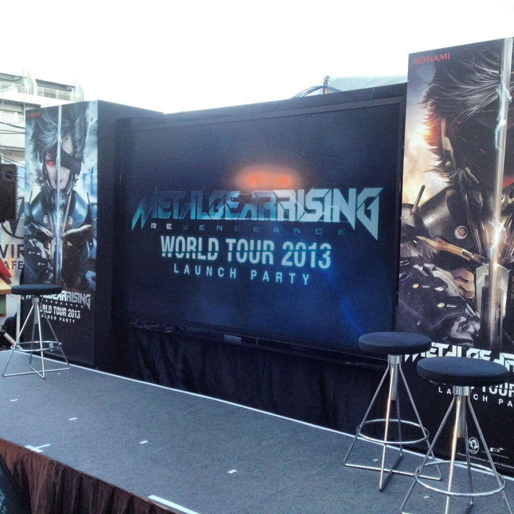 Metal Gear Rising Revengeance World Tour 2013 : Cest parti