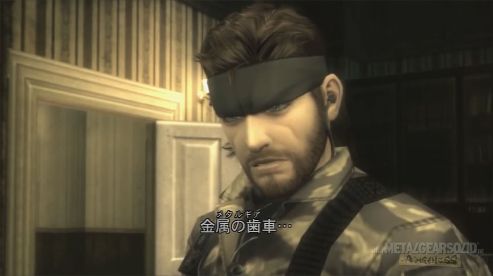 L'origine du nom Metal Gear explique dans la version japonaise de Snake Eater