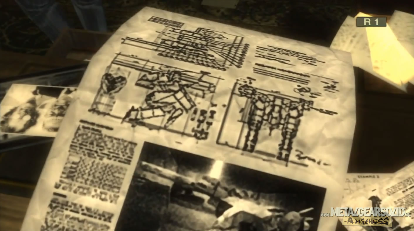 L'origine du nom Metal Gear explique dans la version japonaise de Snake Eater