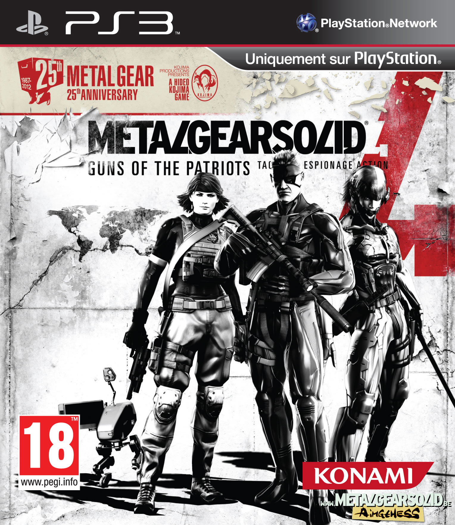 Edition 25 ans de Metal Gear Solid 4 Guns of the Patriots
