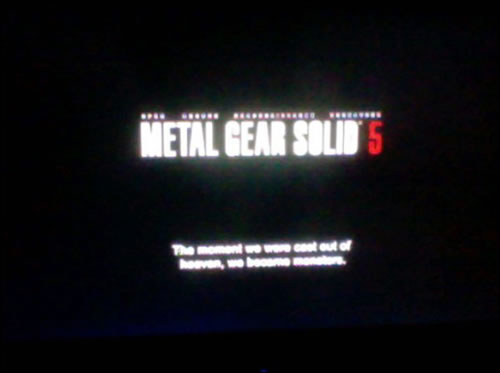 Metal Gear Solid 5 rcemment dvoil ?