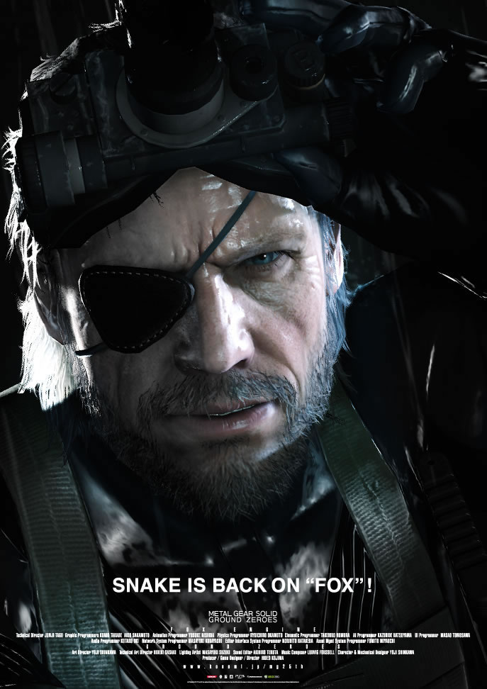 Artwork de Metal Gear Solid : Ground Zeroes