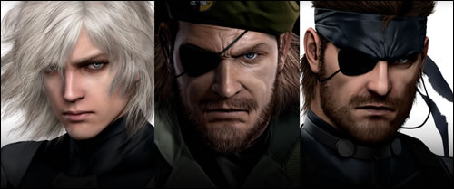 Rendu HD de Metal Gear Solid HD Collection Raiden Big Boss et Snake