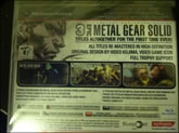 Photos de Metal Gear Solid HD Collection amricain