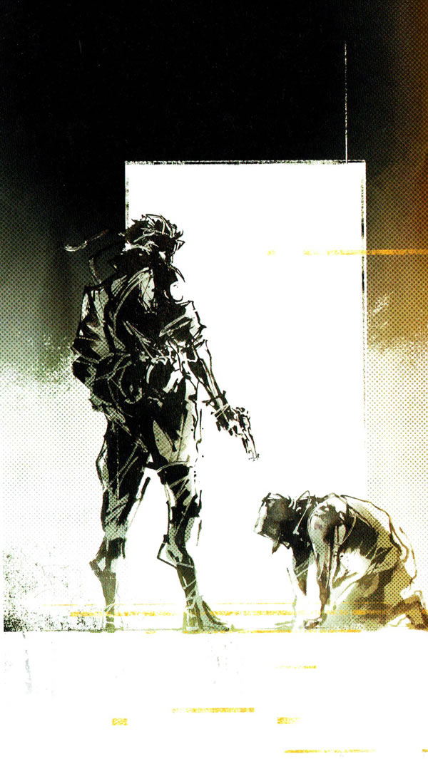 Aperu des artworks indits de Yoji Shinkawa issus du roman de MGS Peace Walker