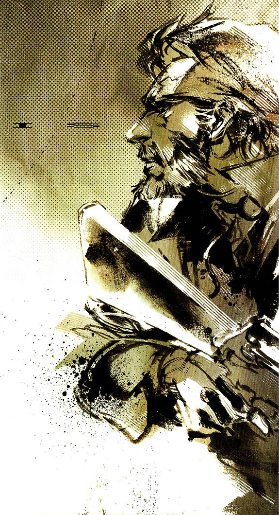 Aperu des artworks indits de Yoji Shinkawa issus du roman de MGS Peace Walker