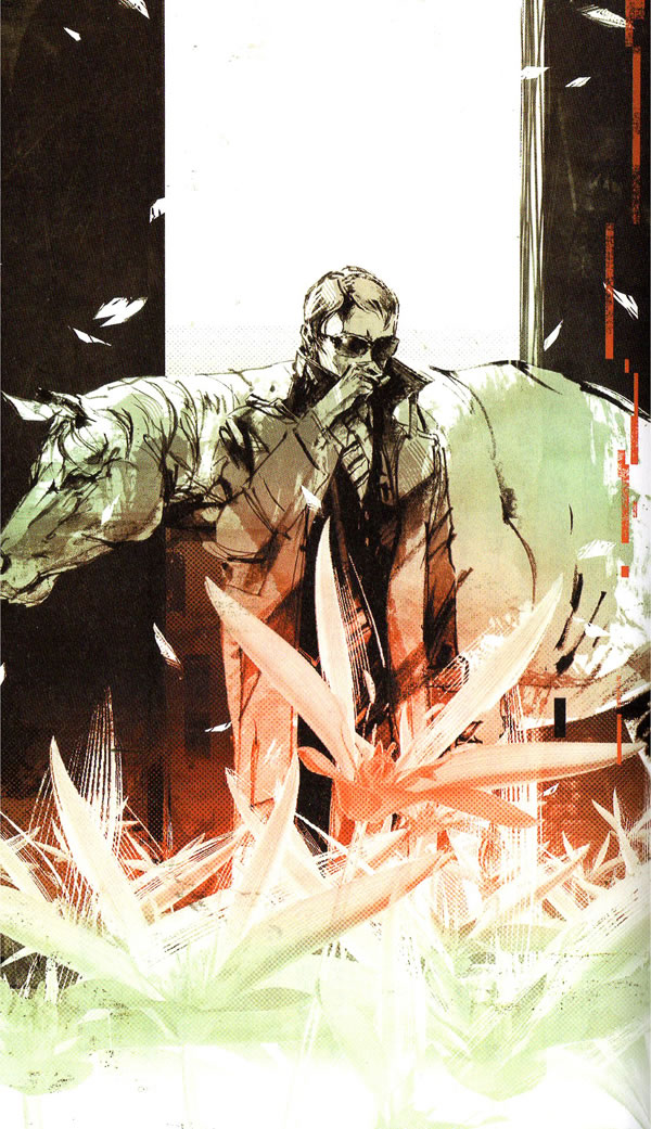 Aperu des artworks indits de Yoji Shinkawa issus du roman de MGS Peace Walker