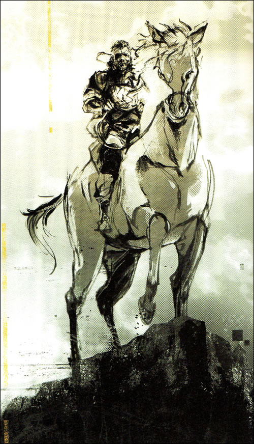 Aperu des artworks indits de Yoji Shinkawa issus du roman de MGS Peace Walker