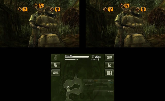 Neuf images pour Metal Gear Solid Snake Eater 3DS