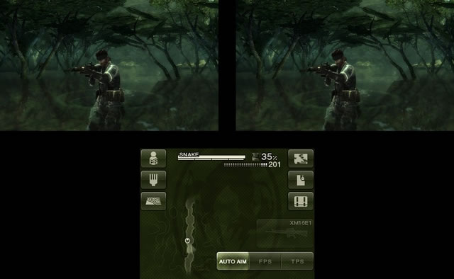 Neuf images pour Metal Gear Solid Snake Eater 3DS