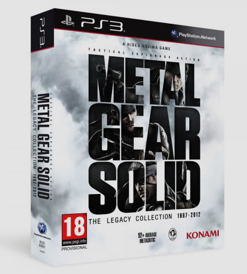 Metal Gear Solid : The Legacy Collection en approche en Europe