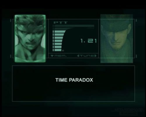 Metal Gear Solid Time Paradox