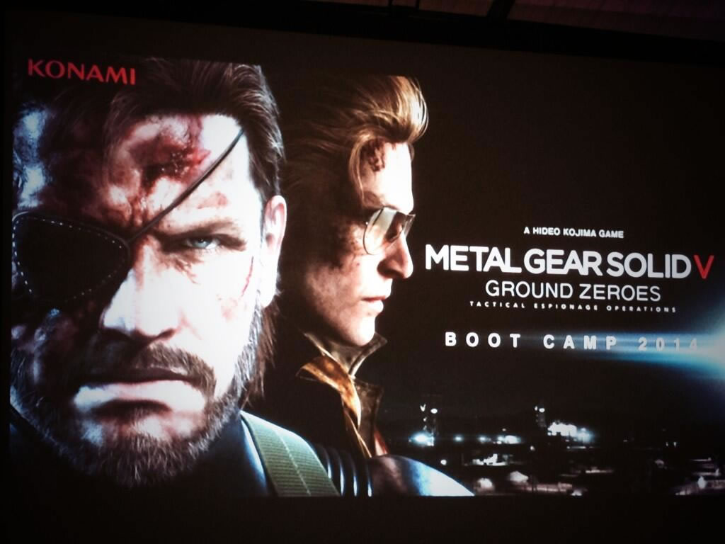 Boot Camp 2014 - Metal Gear Solid V : Ground Zeroes se joue  Nasu