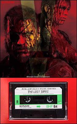 La liste des titres de Metal Gear Solid V Original Soundtrack The Lost Tape dvoile